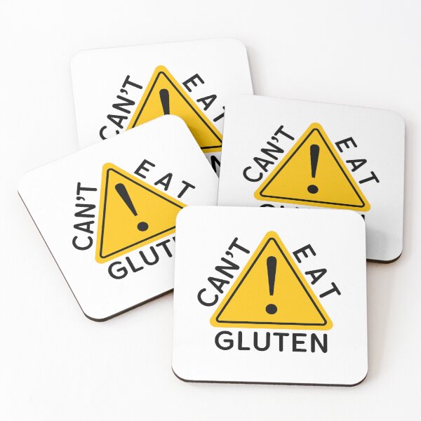 Item preview, Can't Eat Gluten Caution designed and sold by TheHellSong.