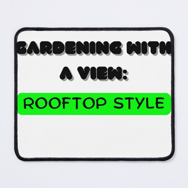Item preview, Gardening with a view: rooftop style designed and sold by saposzer.