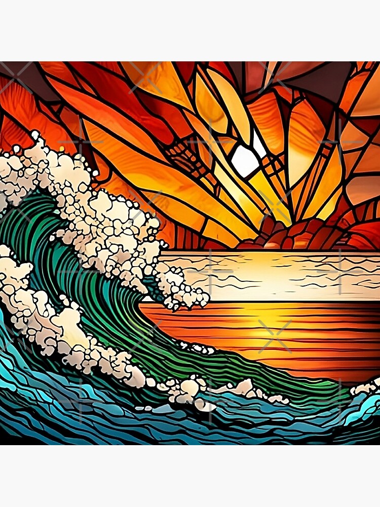 Big Wave Mosaic