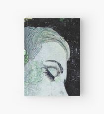Obey Me (flower girl portrait, spray paint graffiti painting) Hardcover Journal