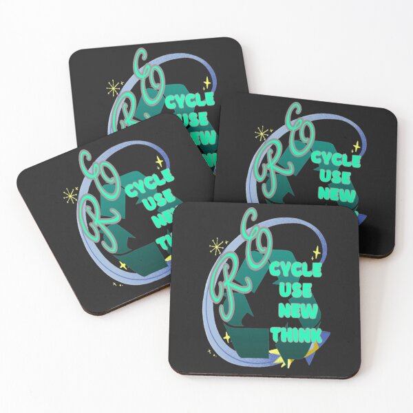 Item preview, Recycle Reuse Renew Rethink Crisis Environmental Activism Earth Day Lettering Design 2, go green safe our planet design inspired by nature designed and sold by Adri Barnard.
