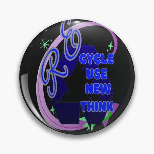 Item preview, Recycle Reuse Renew Rethink Crisis Environmental Activism Earth Day Lettering Design 3, go green safe our planet design inspired by nature designed and sold by Adri Barnard.