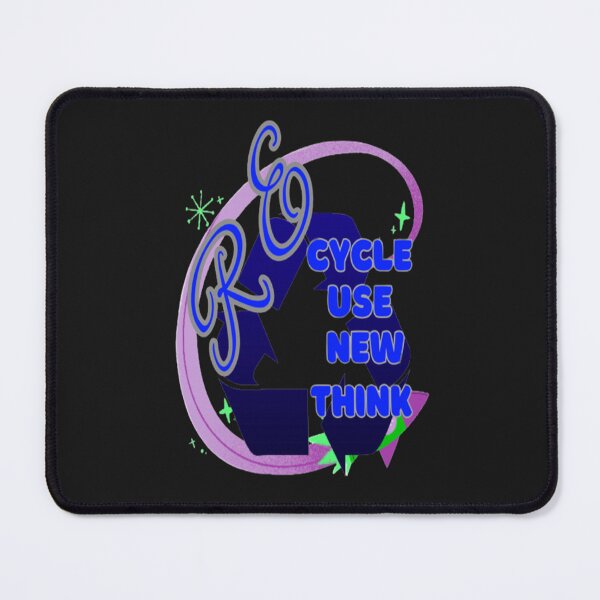 Item preview, Recycle Reuse Renew Rethink Crisis Environmental Activism Earth Day Lettering Design 3, go green safe our planet design inspired by nature designed and sold by Adri Barnard.