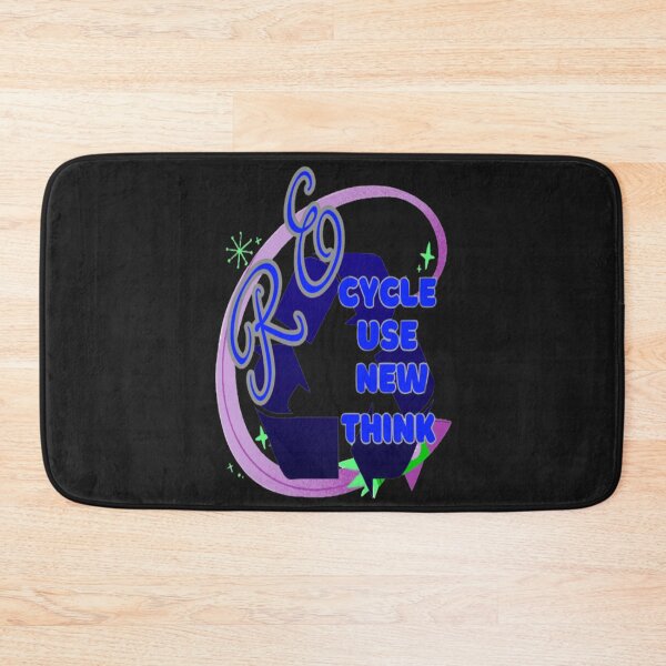 Item preview, Recycle Reuse Renew Rethink Crisis Environmental Activism Earth Day Lettering Design 3, go green safe our planet design inspired by nature designed and sold by Adri Barnard.