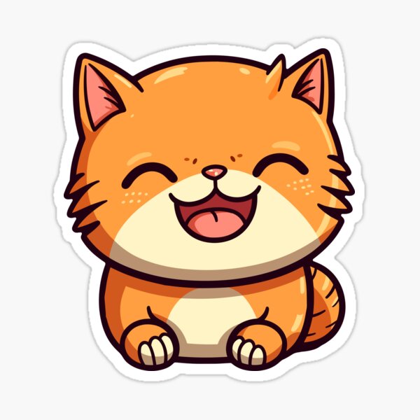 Cat, cute, fat, feline, ginger, meow, pet icon - Download on Iconfinder