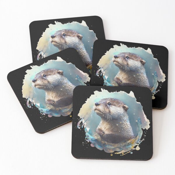 Item preview, Otters - Otters lover - cute otter designed and sold by SameeraDammeyer.