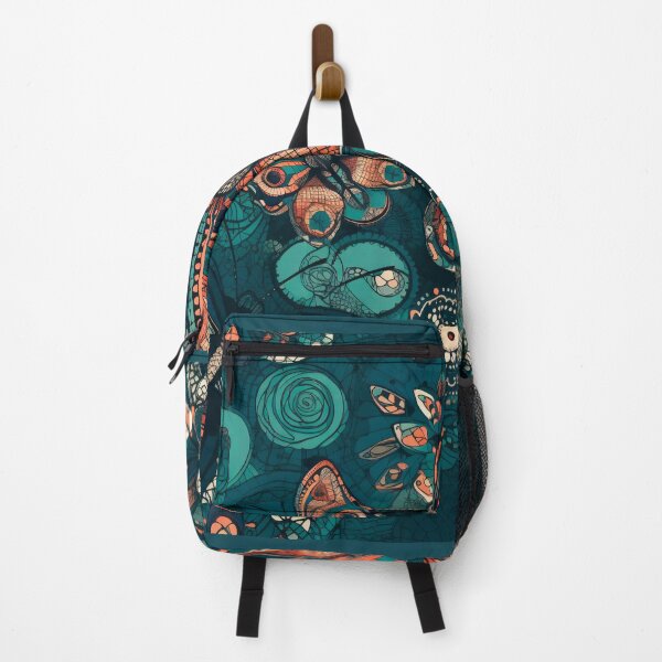 Item preview, SeaBlue & Orange Butterfly Metamorphosis Design for Dynamic Merchandise designed and sold by Juuskus.