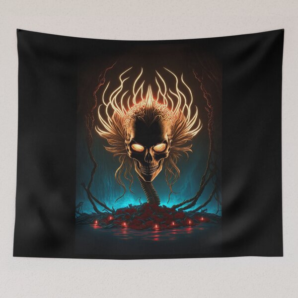 Item preview, Skull Art #9800 designed and sold by SkullsClubhouse.