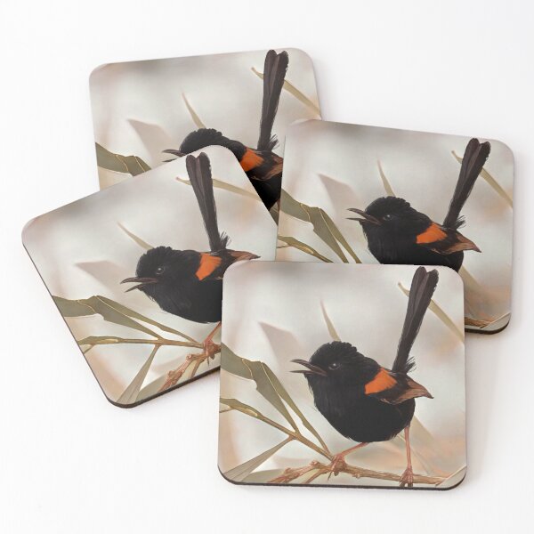 Item preview, Red- backed fairy-wren designed and sold by LittleblueBz.