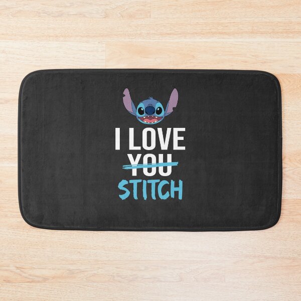 Item preview, Lilo & Stitch - Día de San Valentín I Love Stitch - Mezcla de algodón recortada para jóvenes designed and sold by JeanHillz.