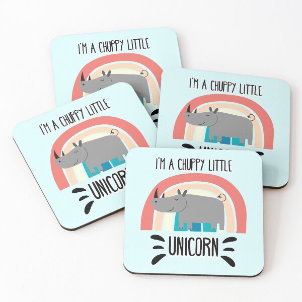 Item preview, I'm a chubby little unicorn designed and sold by BYNDART.