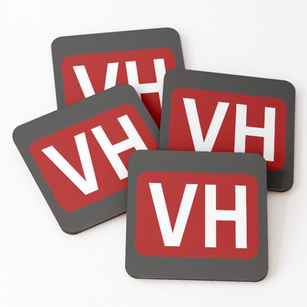 Artikelvorschau, VH Initials entworfen und verkauft von Jeallan Designs.