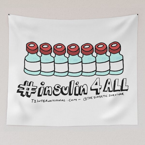 Item preview, insulin 4 all campaign designed and sold by thediabeticsurvivor.