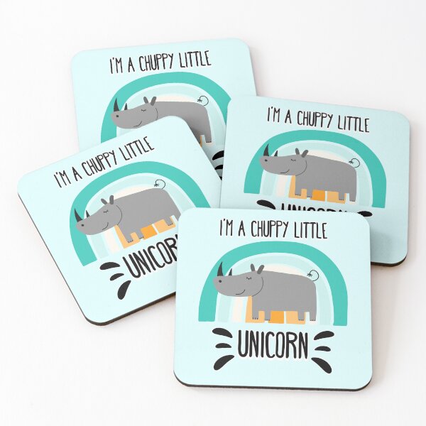 Item preview, I'm a chubby little unicorn designed and sold by BYNDART.