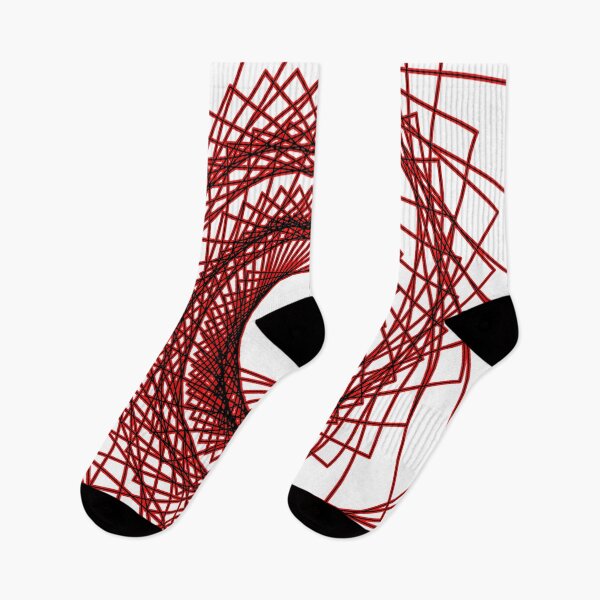 Item preview, Abstract geometric pattern - red. designed and sold by K.S ART.