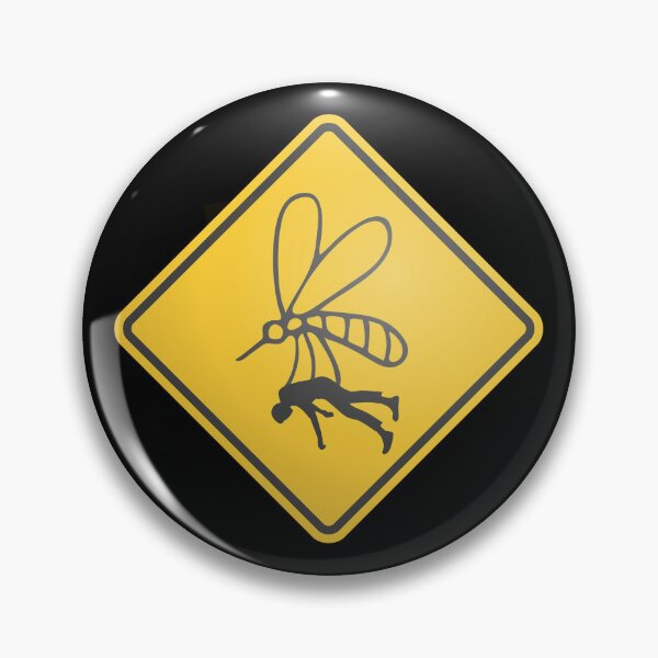Item preview, Warning - Giant Mosquitos! designed and sold by RedFirecracker.