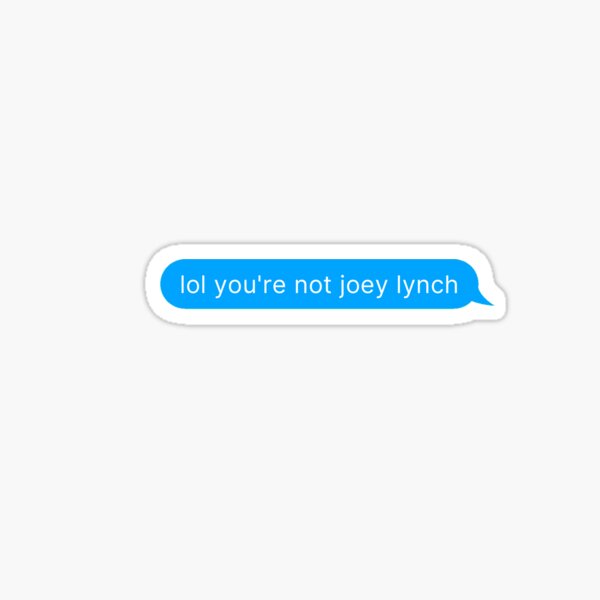 Item preview,  lol ur not joey lynch | boys of tommen | saving 6, redeeming 6 - chloe walsh designed and sold by alishals.