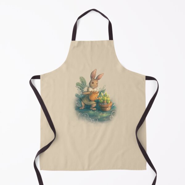 Item preview, Bunny Gardener and Bunny Succulent designed and sold by Mazarineart.