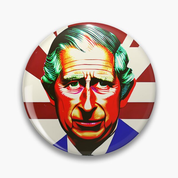 Item preview, King Charles III Coronation Pop Art Design  designed and sold by RoyalRepublics.