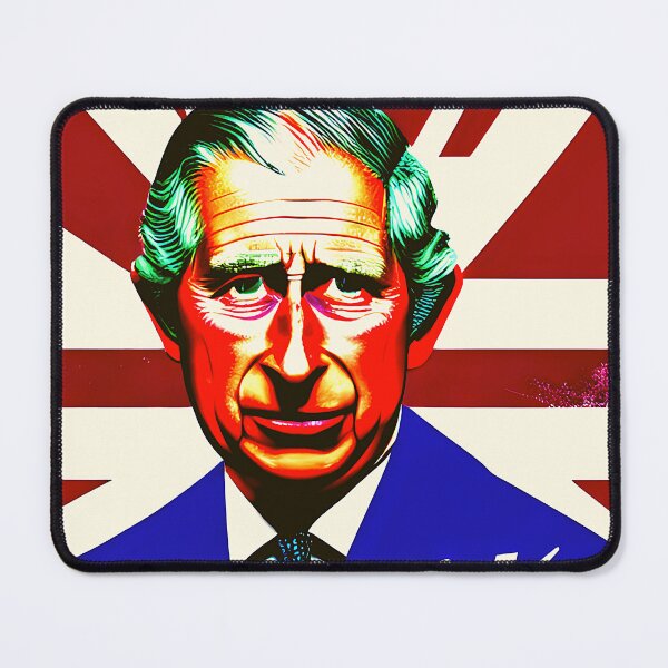 Item preview, King Charles III Coronation Pop Art Design designed and sold by RoyalRepublics.