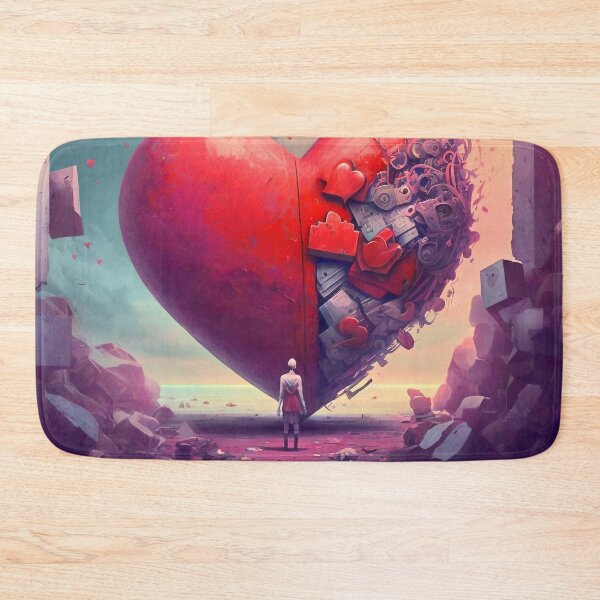 Item preview, technology heart designed and sold by knuppify.