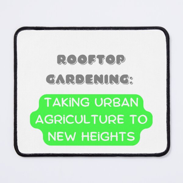 Item preview, Rooftop gardening: taking urban agriculture to new heights designed and sold by saposzer.