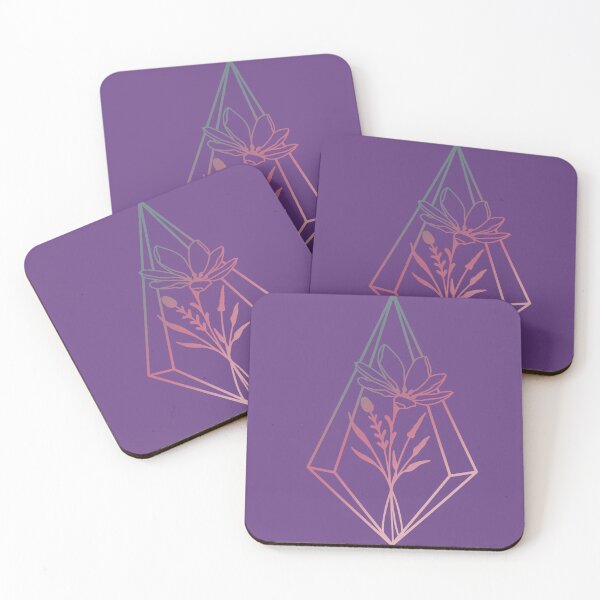 Item preview, Geometric Pastel Flowers designed and sold by AtelierAlison.