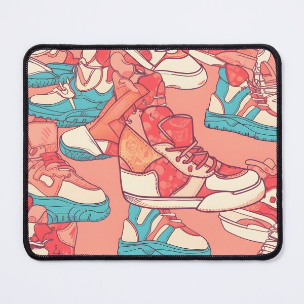 Item preview, Retro Anime Sneaker Pattern designed and sold by Studio Bankai.