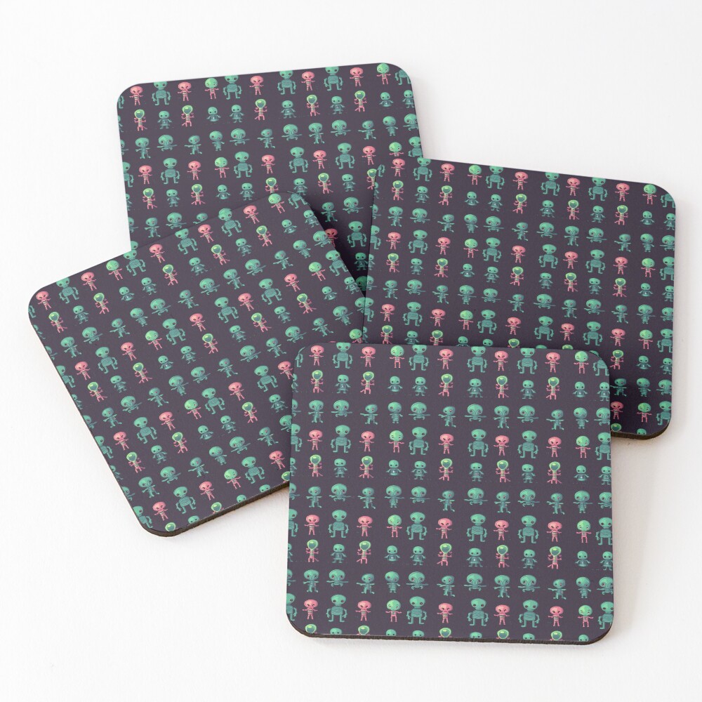 Item preview, Coasters (Set of 4) designed and sold by PixelPatchwork.