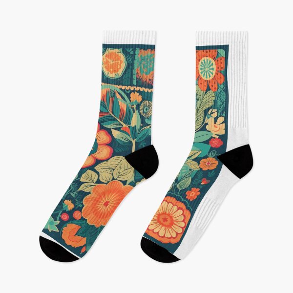 Item preview, The Garden Pattern Vintage Flowers designed and sold by Mobius Spot Collective.