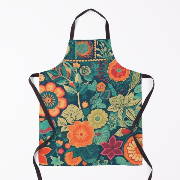 Item preview, The Garden Pattern Vintage Flowers designed and sold by Mobius Spot Collective.