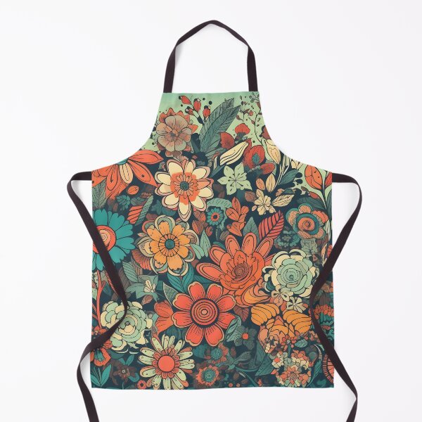 Item preview, The Garden Pattern Vintage Flowers designed and sold by Mobius Spot Collective.
