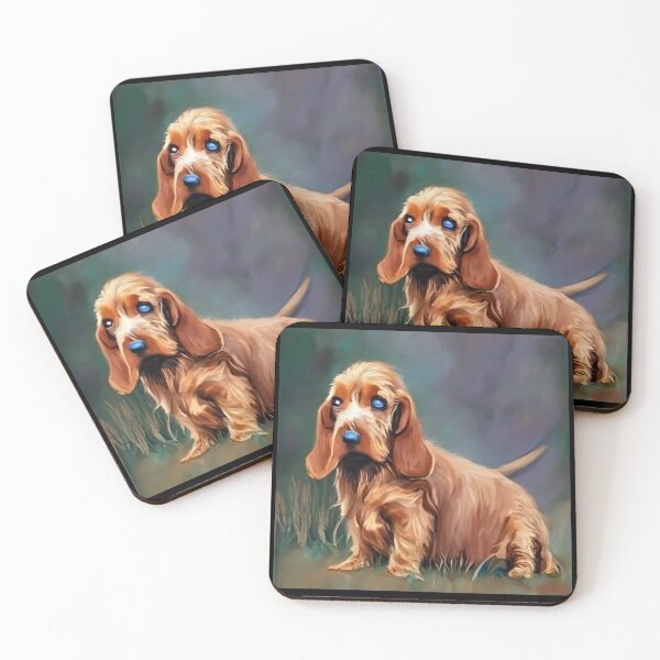 Item preview, Basset Fauve de Bretagne - Dog Portrait designed and sold by CrankyOldDude.