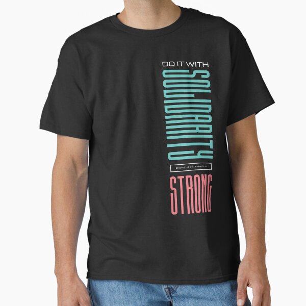 Aperçu de l'œuvre Faites-le avec solidarité Édition Black Out créée et vendue par Solidarity-Shop.