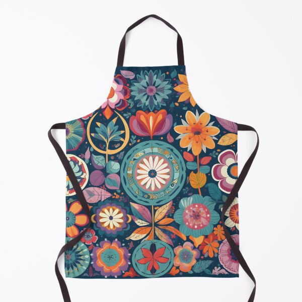 Item preview, The Garden Pattern Vintage Flowers designed and sold by Mobius Spot Collective.