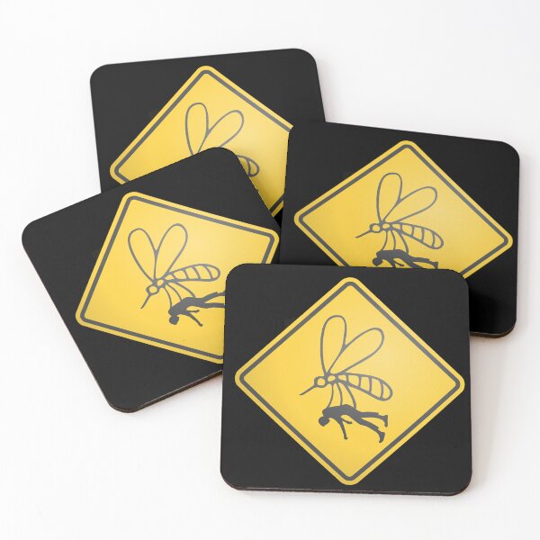 Item preview, Warning - Giant Mosquitos! designed and sold by RedFirecracker.
