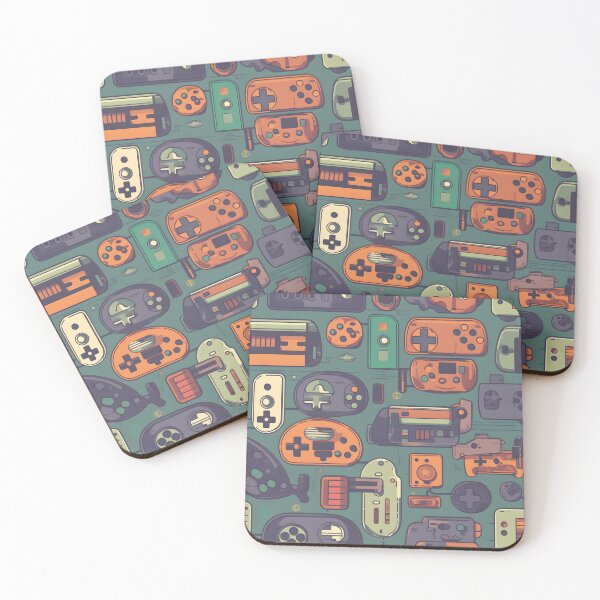 Item preview, Retro Anime Gaming Pattern designed and sold by Studio Bankai.