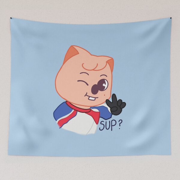Item preview, STRAY KIDS (SKZOO) Han Quokka SUP Selca  designed and sold by LilMissRandom17.