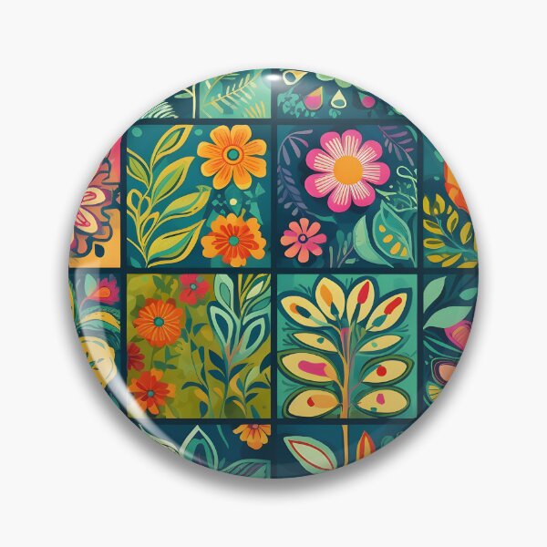 Item preview, The Garden Pattern Vintage Flowers designed and sold by Mobius Spot Collective.