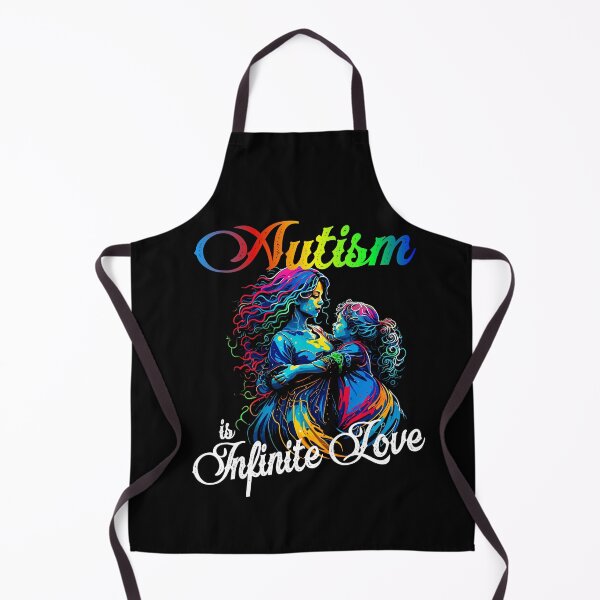 Artikelvorschau, Autismus unendliche Liebe Mutter, Tochter, Mutter, Autismus-Bewusstseins-Geschenk entworfen und verkauft von tropicprince.