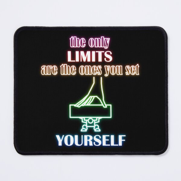 Item preview, Neon colored artwork - The only limits are the ones you set yourself designed and sold by llooddroos.