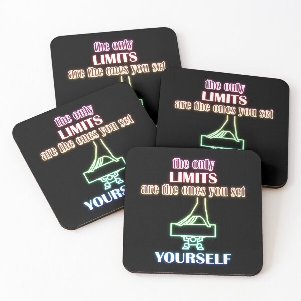 Item preview, Neon colored artwork - The only limits are the ones you set yourself designed and sold by llooddroos.