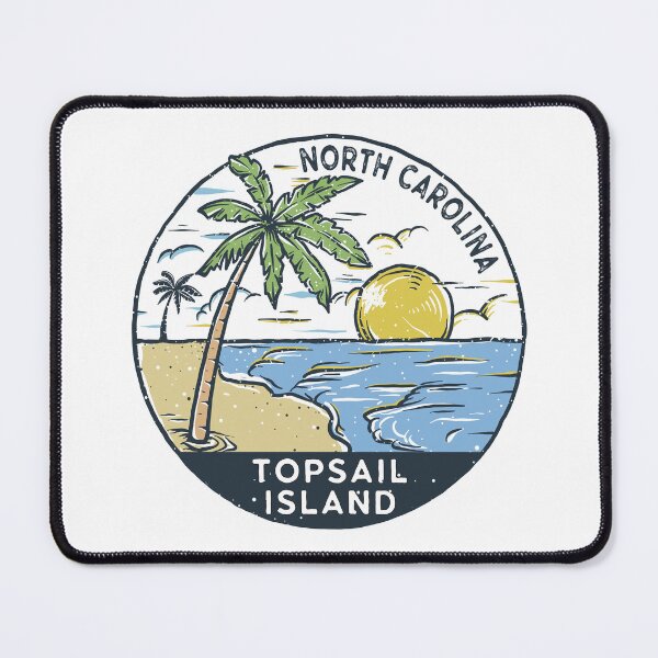 Item preview, Topsail Beach North Carolina Vintage designed and sold by KrisSidDesigns.