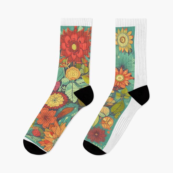 Item preview, The Garden Pattern Vintage Flowers designed and sold by Mobius Spot Collective.