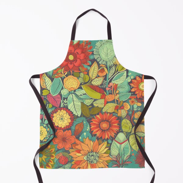 Item preview, The Garden Pattern Vintage Flowers designed and sold by Mobius Spot Collective.