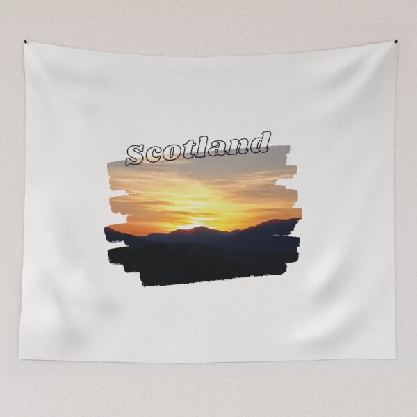 Item preview, Wild Camping Scotland Mountains designed and sold by Justeecat.