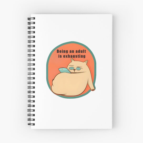 Item preview, Being an adult is so exhausting designed and sold by sweetie-monster.