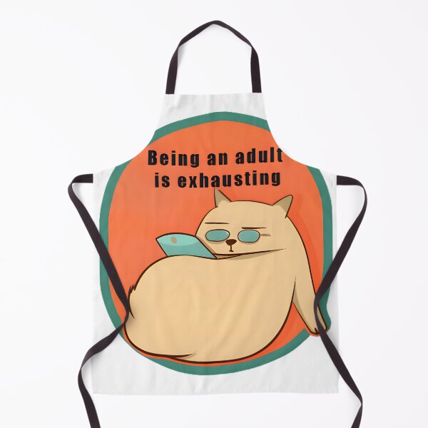 Item preview, Being an adult is so exhausting designed and sold by sweetie-monster.