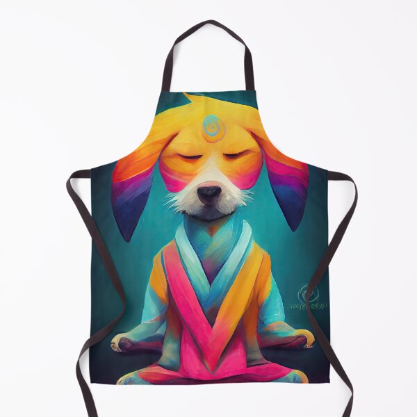 Item preview, Inner peace dreaming yoga dog designed and sold by Pixelboys.