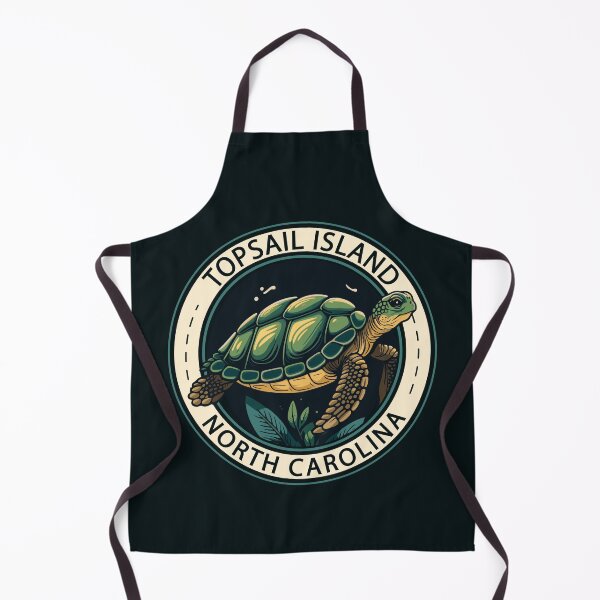Item preview, Topsail Beach North Carolina Turtle Badge designed and sold by KrisSidDesigns.